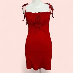 Tiger Mist Red Ribbon Dress